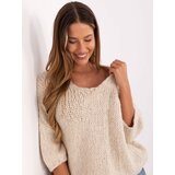 Italy Moda Sweater-IT-SW-7703.70-light beige | shoptok.hr