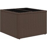  8-dijelni set vrtnih sofa s jastucima smeđi od poliratana | shoptok.hr