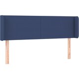 Maison Chic vzglavna omarica - nočna omarica - posteljna omarica z ušesi modro 147x16x78/88 cm blago, (21711922) | Shoptok.si