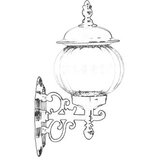 Opviq Vanjska zidna lampa BAP-68187-M3, 48 cm, E27, 40W, IP65, Crna | Eponuda.ba