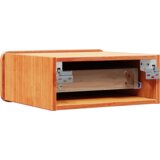  Nočna omarica s predalom 2 pcs Voskast rjav 39 x 34 x 16,5 cm, (5000161360) | Shoptok.si