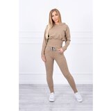Kesi Set with wide cuffs camel Cijene