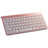 wireless keyboard rose gold