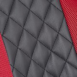 XORA GAMING STOL kovina, umetna masa, tekstil rdeča, črna | Shoptok.si