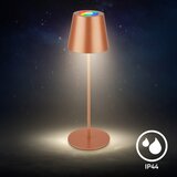 BRILONER 7510013-LED RGB prigušiva stona lampa CALIDA 2,5W/5V IP44 1200mAh bronzana | Eponuda.com