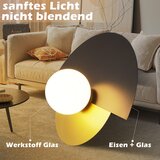 Nettlife črno-zlata stenska svetilka za hodnik, vintage steklo in kovina, moderna oblika, E14, (22111170) | Shoptok.si