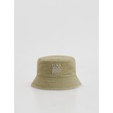 Reserved Pamučni šešir bucket hat - svjetlomaslinasto Cijene