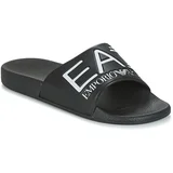 Ea7 Emporio Armani SEA WORLD VISIBILITY M SLIPPER Crna