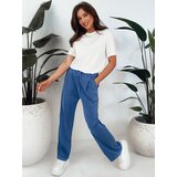DStreet Spodnie damskie wide leg ASTERS granatowe Cene