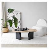 Hanah home sto za dnevnu sobu melted sapphire oak black Cene