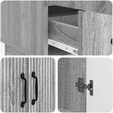  Kreveta Siva sonoma 66 x 34,5 x 92 cm Konstruirano drvo | shoptok.hr