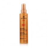 Nuxe Sun Spray Fondant SPF 50 sprej za lice i tijelo 150 ml Slike