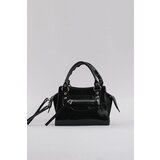 Dewberry 78224 Womens Mini City Handbag and Shoulder Bag-BLACK | Shoptok.si