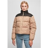 UC Ladies Ladies AOP Retro Puffer Jacket unionbeigedamast | Shoptok.si
