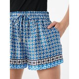 River Island Hlače modra / črna / bela | Shoptok.si