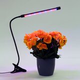  LED prigušiva lampa sa stezaljkom za osvetljenje biljaka LED/3W/230V crna | Eponuda.com