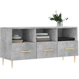 TV ormarić boja betona 102 x 36 x 50 cm od konstruiranog drva | shoptok.hr