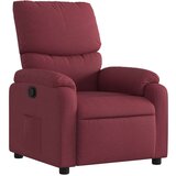  Naslonjač od tkanine crvena boja vina | shoptok.hr