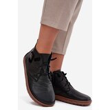 Zazoo Leather Women's Barefoot Shoes with Decorative Detail | Shoptok.si