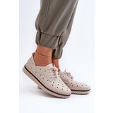 S. BARSKI White Women's Leather Shoes S.Barski LR182 | ePonuda.com