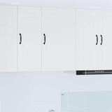 vidaXL Stenska kuhinjska omarica Bela 50 x 31 x 80 cm Konstruiran les | Shoptok.si