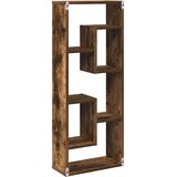  Zidna polica boja dimljenog hrasta 36x16x90cm konstruirano drvo | shoptok.hr