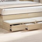  Ladice za krevet s ladicama Sonoma hrast 135 x 36,5 x 16,5 cm | shoptok.hr