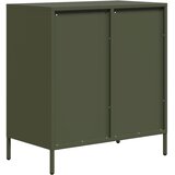  Komoda maslinastozelena 68x39x73,5 cm hladno valjani čelik | Eponuda.com