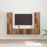  Set TV komoda 6 pcs Staro drvo Konstruirano drvo | Eponuda.com