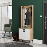 Hanah home čiviluk royal 5022 oakwhite hall stand