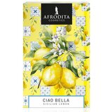 Afrodita Cosmetics poklon set sicilian lemon (gel za tuširanje +losion za telo) cene