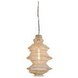 Light & Living Bež kovinska viseča svetilka Nakisha – | Shoptok.si