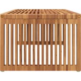 vidaXL stolić za vrt 90x49.7x36 cm od čvrstog drveta tikovina | shoptok.hr