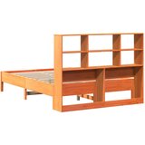 Krevet s regalom za knjige bez madraca 150x200 cm od borovine | shoptok.hr