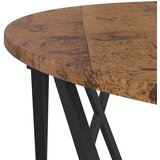  Kava Stol Staro drvo 80 x 80 x 42 cm Inženjerska drva i čelik | shoptok.hr