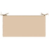  Jastučić za klupu SOEST 100% poliester Krem 60 x 40 x 8 cm | shoptok.hr