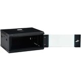 vidaXL Stenska omrežna omarica 4U 19" IP20 600x450x285 mm | Shoptok.si