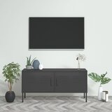 vidaXL TV omarica antracitna 105x35x50 cm jeklo Cene