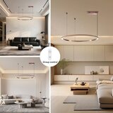 Immax NEO 07327L - LED prigušiva luster na sajli FINO 55W/230V 80 cm ružičasto zlato Tuya+DO | Eponuda.com