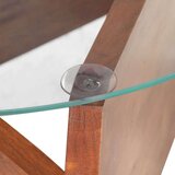 vidaXL Klubska mizica 60 cm trden akacijev les | Shoptok.si