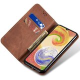 INORCO Za Samsung Galaxy M14 Telefon Ovitek Jeans Tkanina Tekstura Stojalo Flip Shell PU usnjena denarnica, (22036233) | Shoptok.si