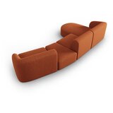 Milo Casa Kutna garnitura od šenila boja terakote (s lijevim kutom/s ležaljkom) Paolo – | shoptok.hr