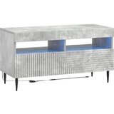 vidaXL LED TV kabinet HAARLEM 81 x 35 x 43 cm Betonska siva - Betonska siva | shoptok.hr