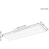 Eglo 32811 - led panel za površinsku montažu salobrena LED/33W/230V | Eponuda.com
