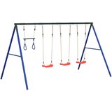 vidaXL Zunanji komplet z gugalnicami in trapezom, (21373690) u