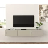 Zidna TV komoda Dimona, 180x32x30 cm, Siva