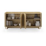 Marckeric Komoda u dekoru hrasta u prirodnoj boji 180x80x40 cm Daira – | shoptok.hr
