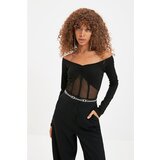 Trendyol Black Decollete Knitted Body | Shoptok.si