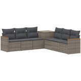  Set sofe 7 kom. Siva i tamno siva 123 x 62 x 69 cm | shoptok.hr