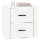  Noćni ormarić visoki sjaj bijeli 50 x 39 x 47 cm | shoptok.hr